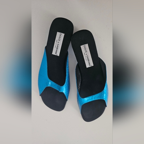 Dolce & Gabbana Metallic Shoes - Picture 1 of 5